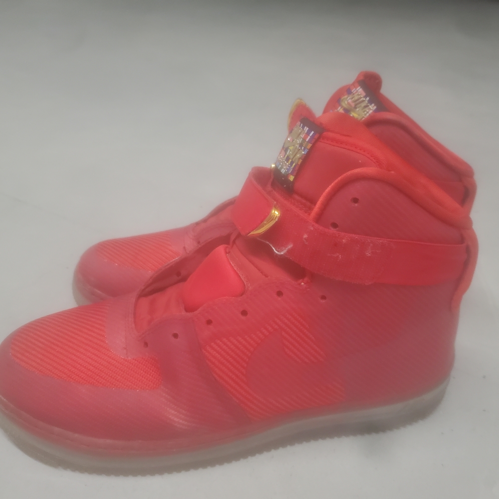 Nike Red High-Top Sneakers